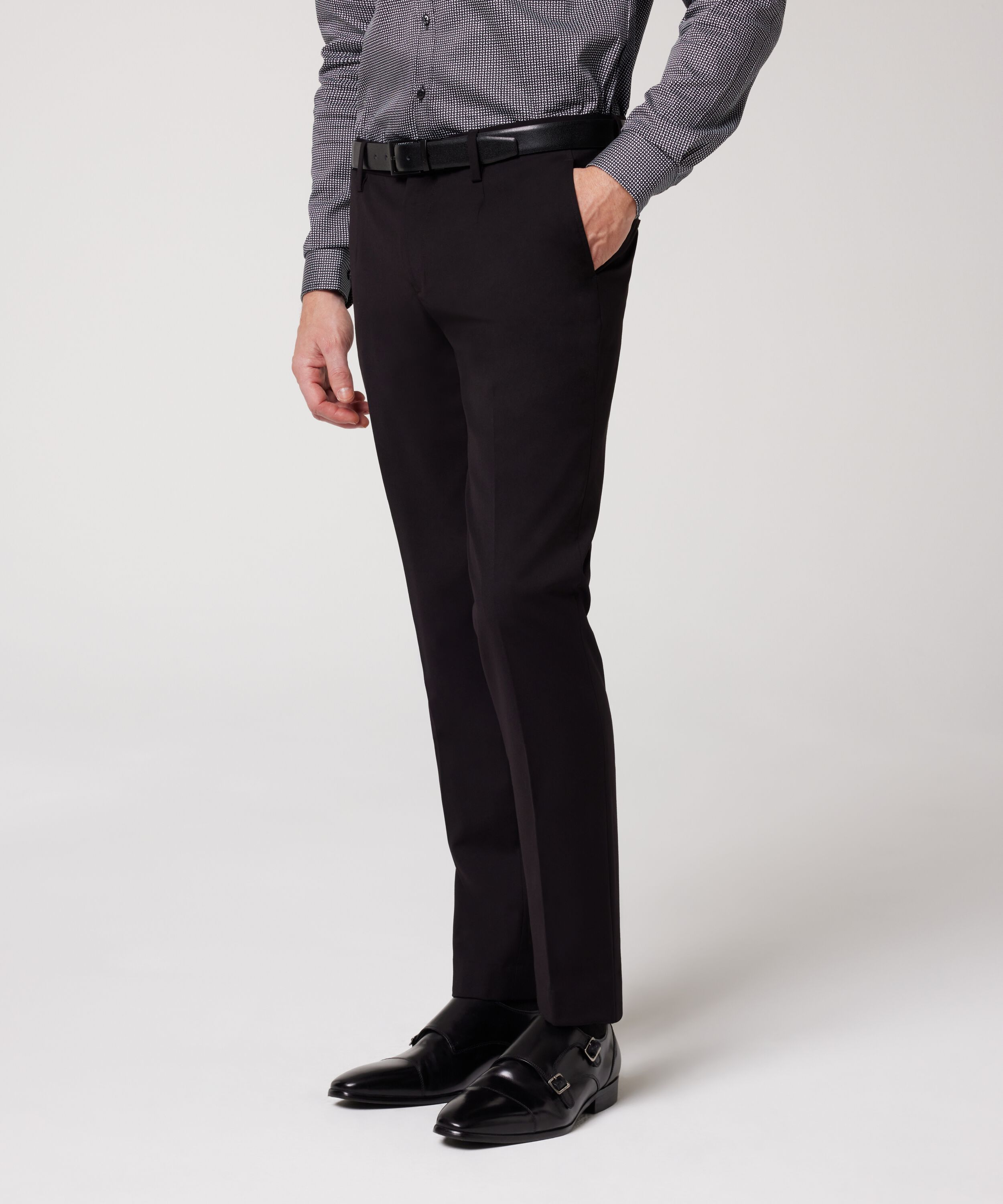 Ultra Slim Stretch Tailored Pant - Black, Suit Pants