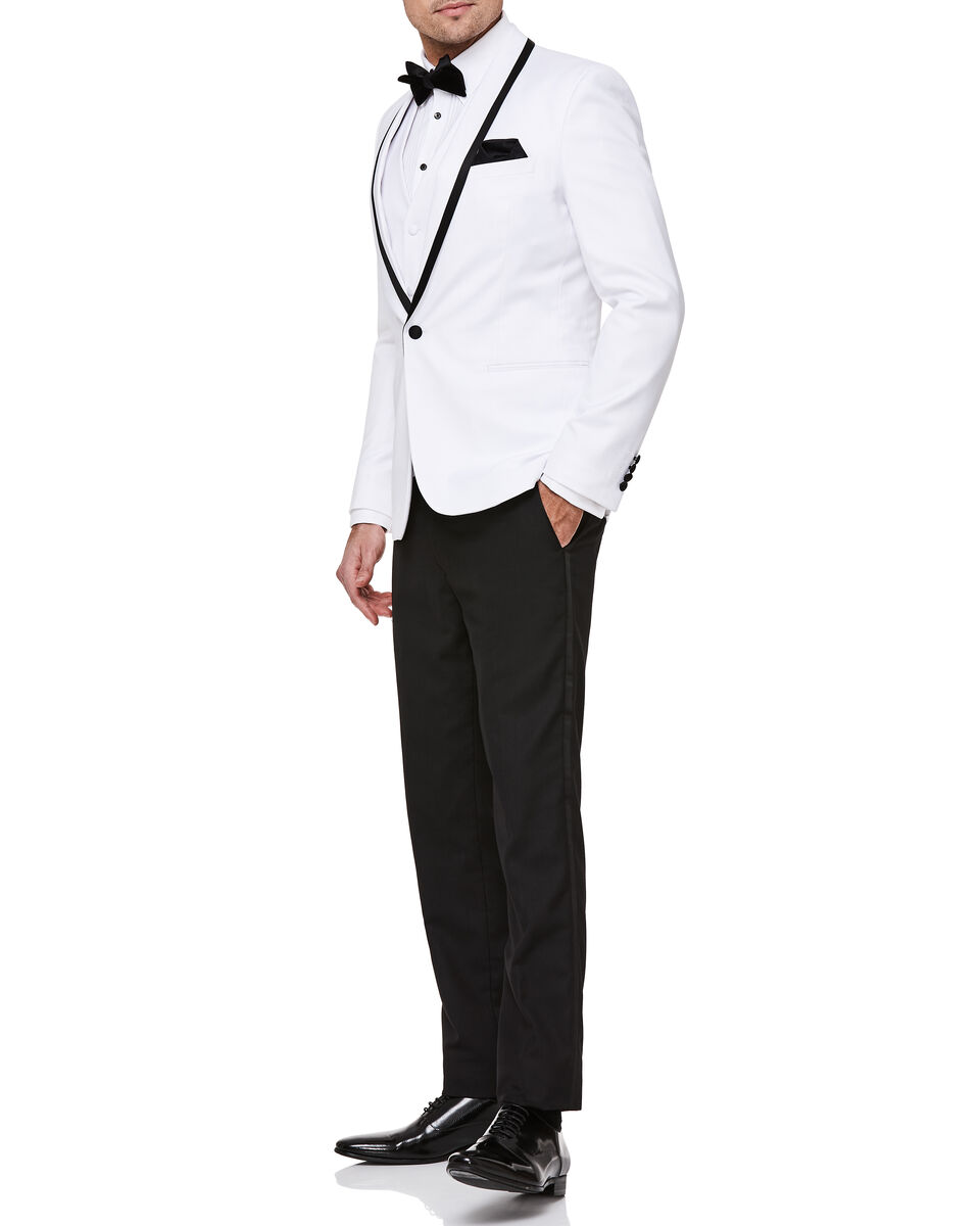 Maciano Tuxedo Jacket, White Maciano Tuxedo Jacket, White, hi-res
