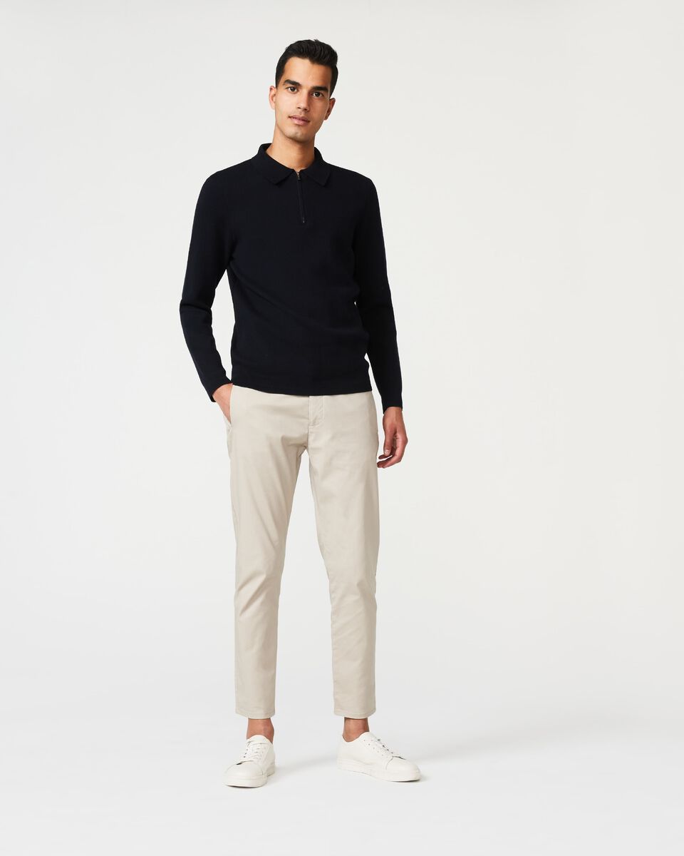 Mens Beige Chino