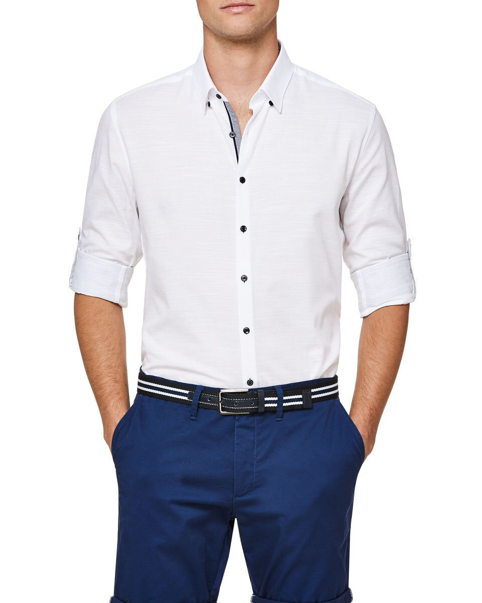 Tussio Shirt, White, hi-res