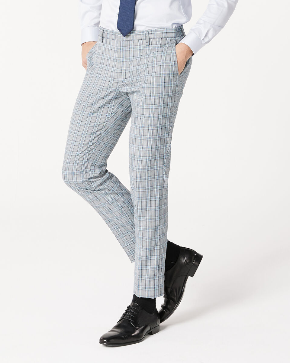 Moreland Suit Pant, Aqua/Check, hi-res