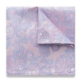 Nerito Pocket Square, Light Pink, hi-res
