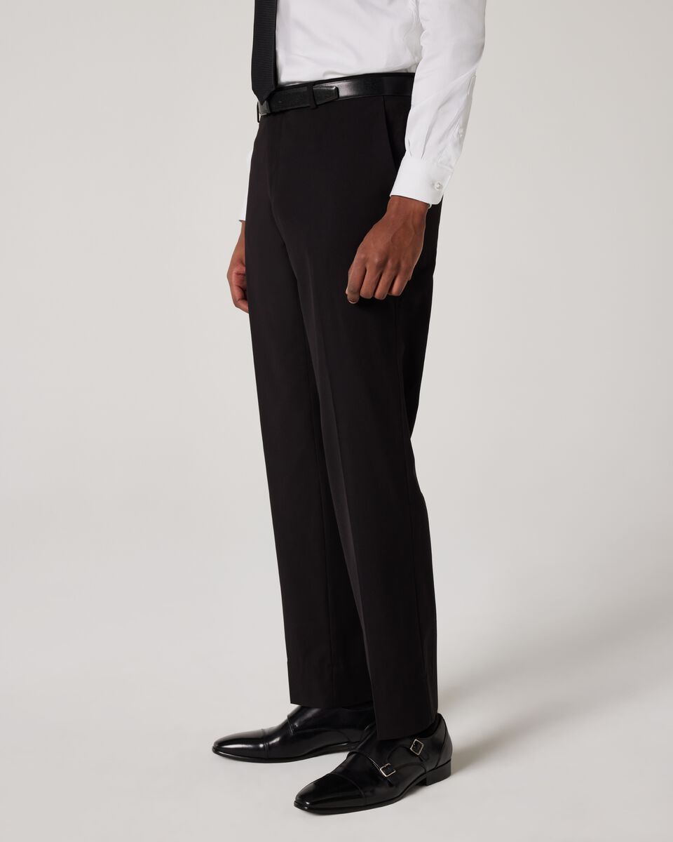Regular Stretch Tailored Pant, Black, hi-res