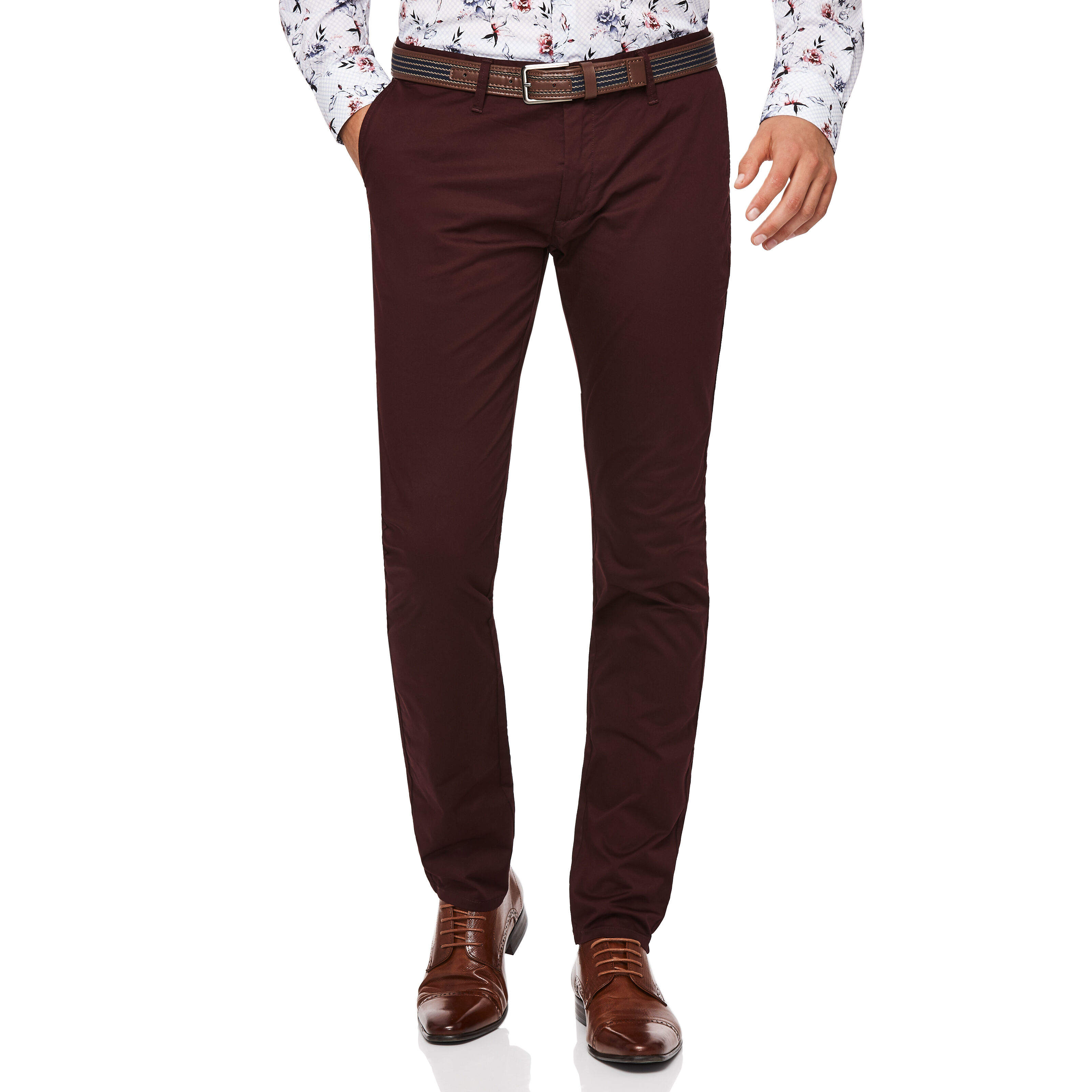 Spandex chinos top