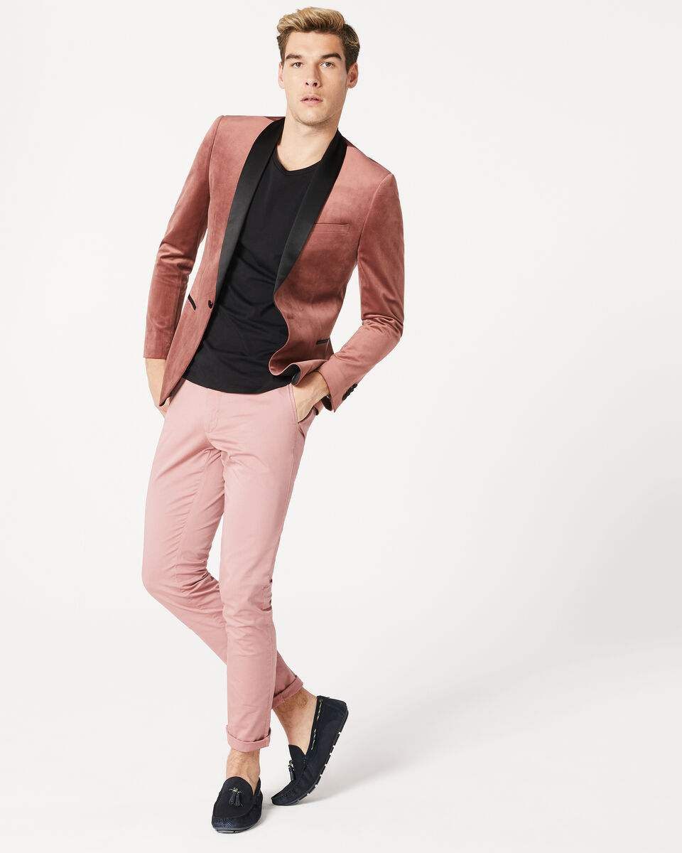 Kendrell Tuxedo Jacket, Pink, hi-res