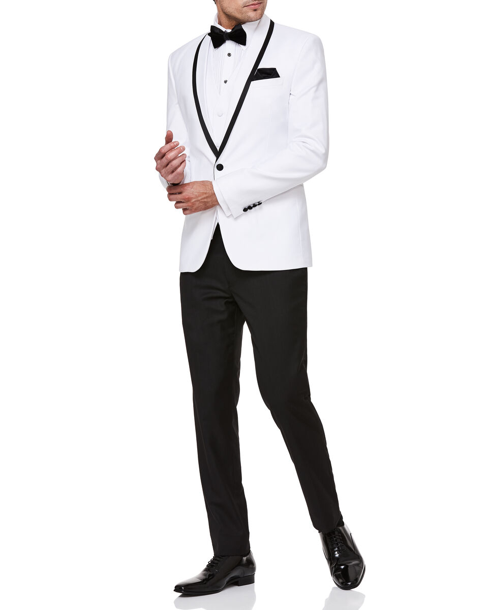 Maciano Tuxedo Jacket, White, hi-res