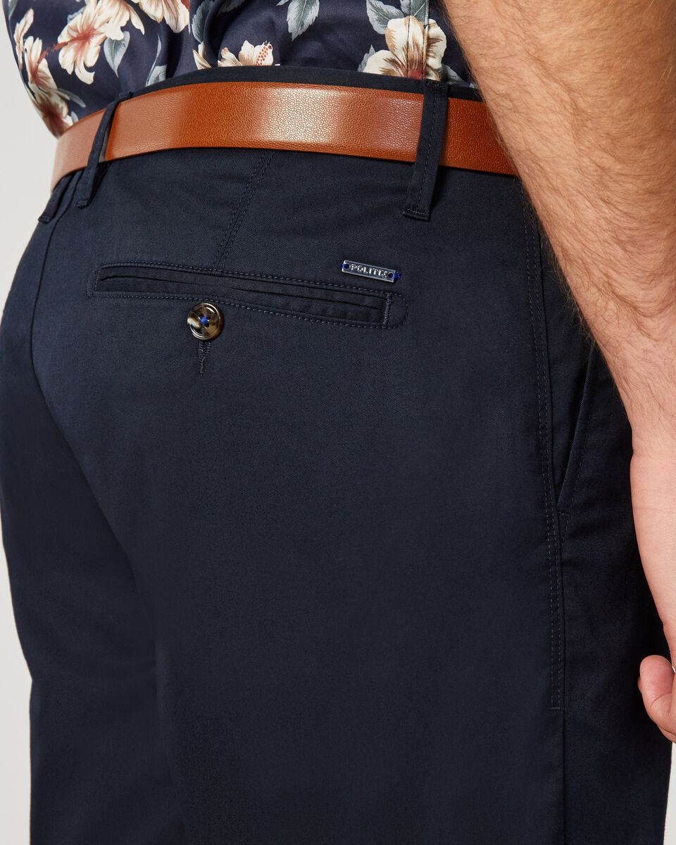 Mens Dark Navy Chino Short