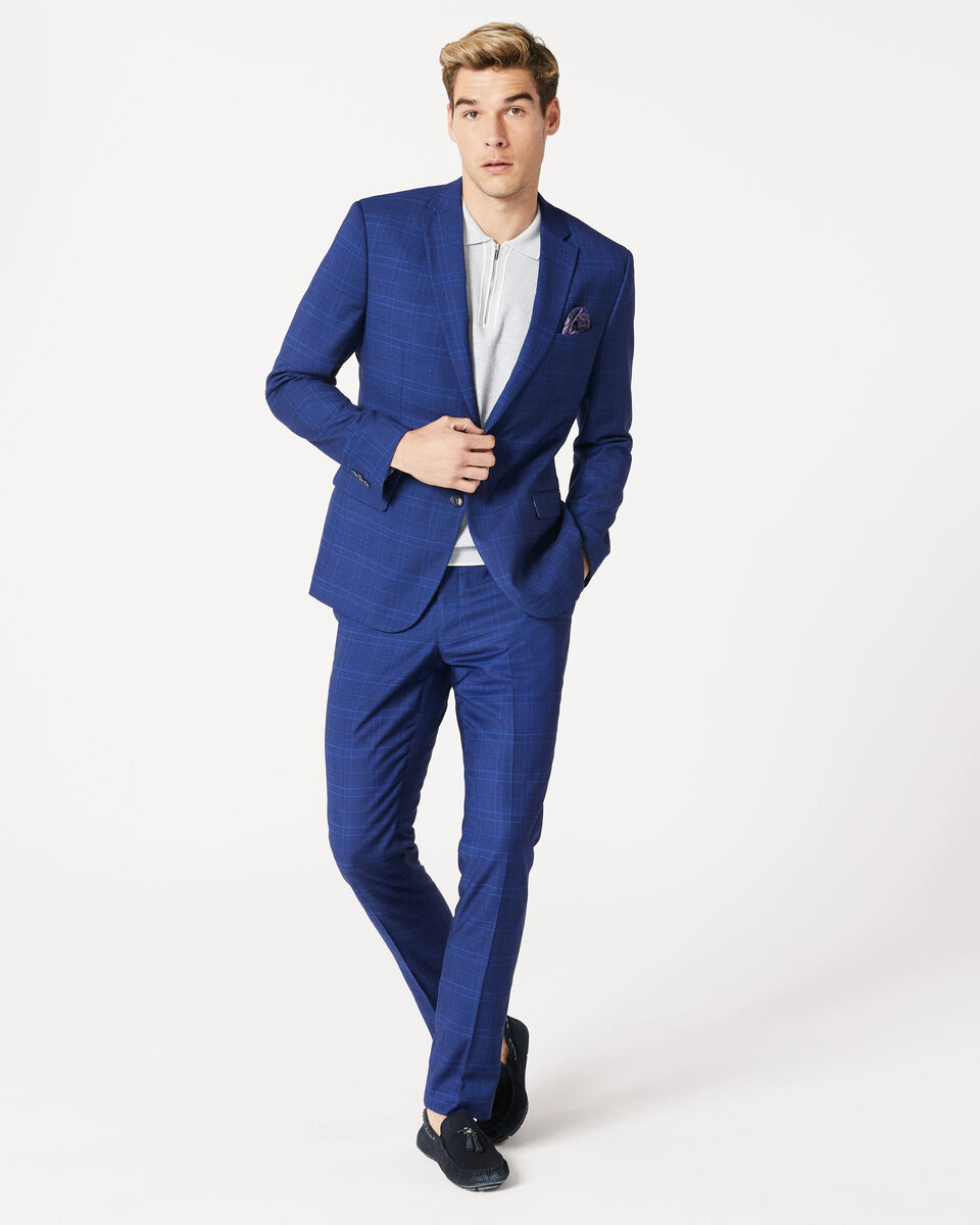 Milson Suit, Blue Check, hi-res