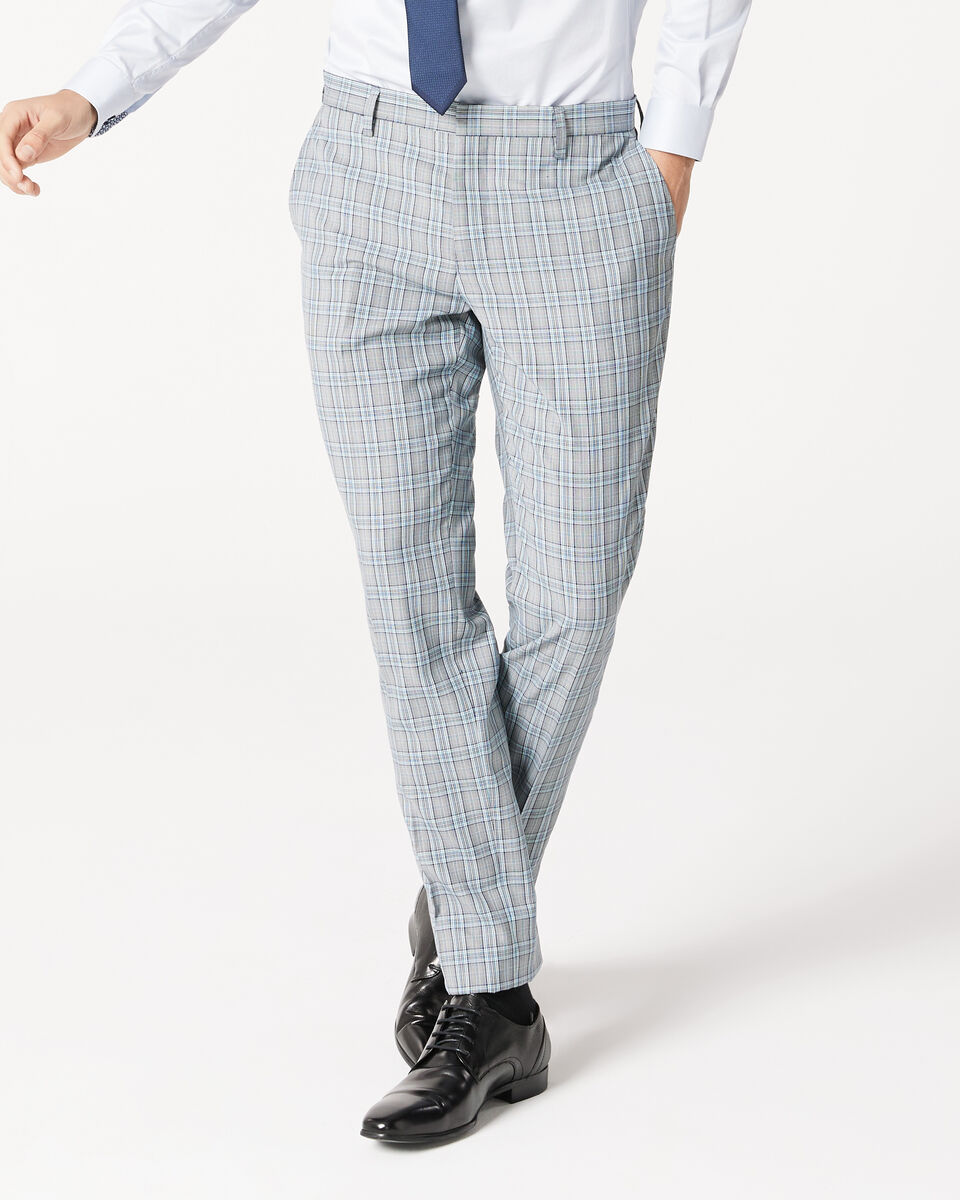 Moreland Suit Pant, Aqua/Check, hi-res