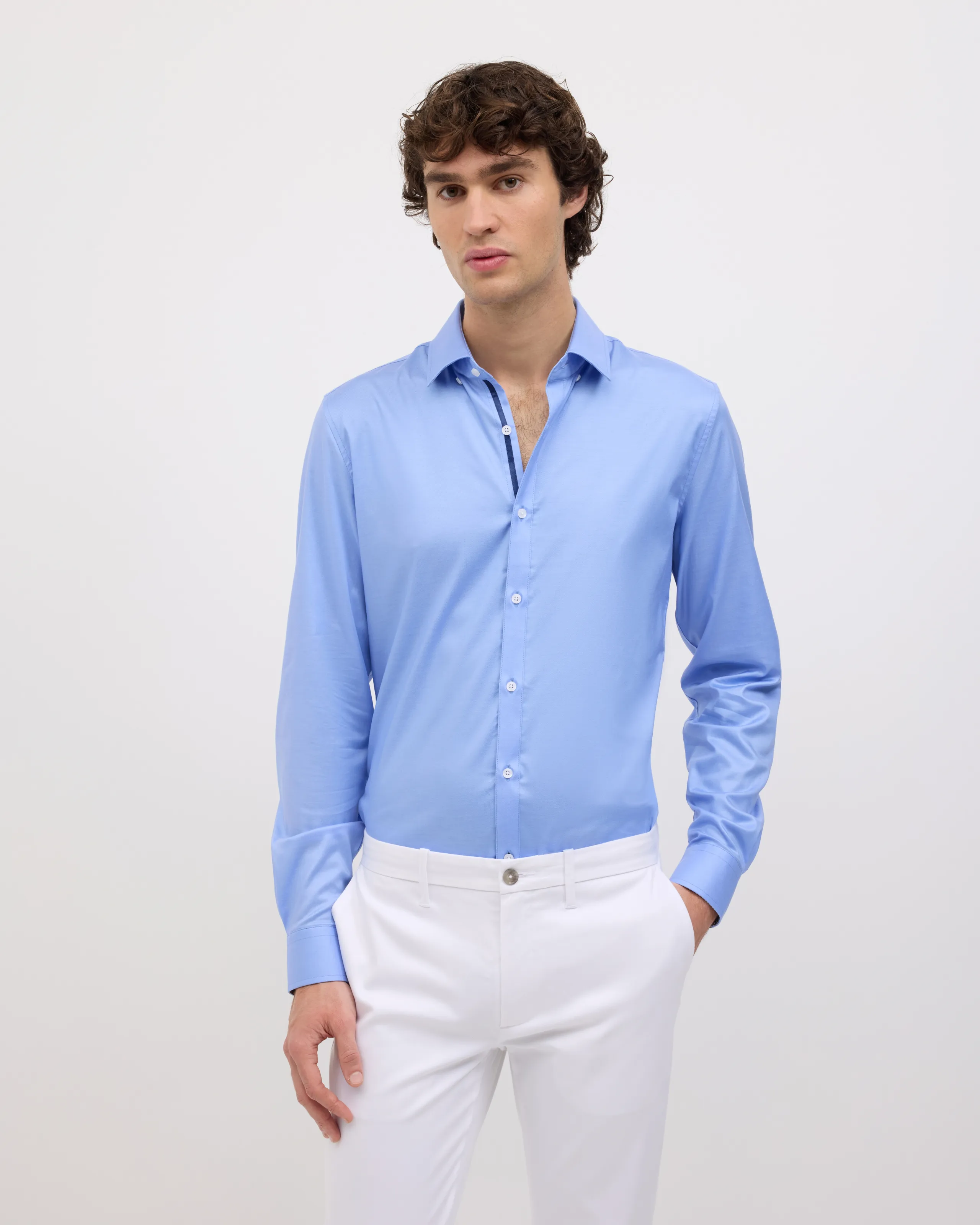 Noah Tencel Blend Shirt