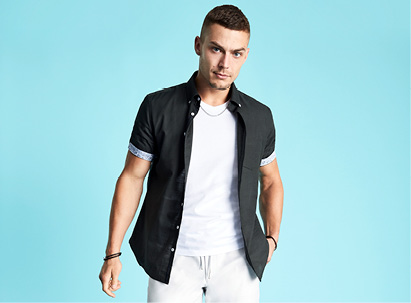 Men's Tees Shirt Styling t shirt and short sleeve button down styling
