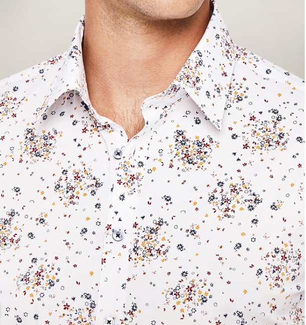 Mens Floral Shirt - Politix Mens Floral Shirt - Politix