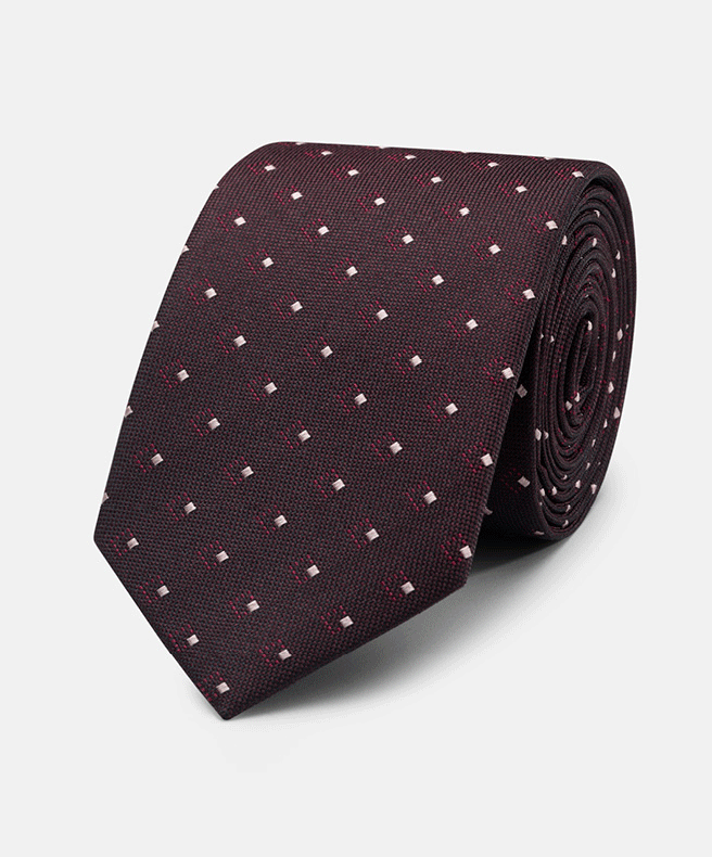 Flatlay ties GIF of alternating ties
