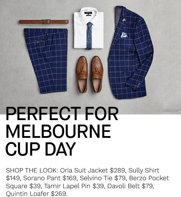 Mebourne Cup Day Mens Suit - Politix Mebourne Cup Day Mens Suit - Politix