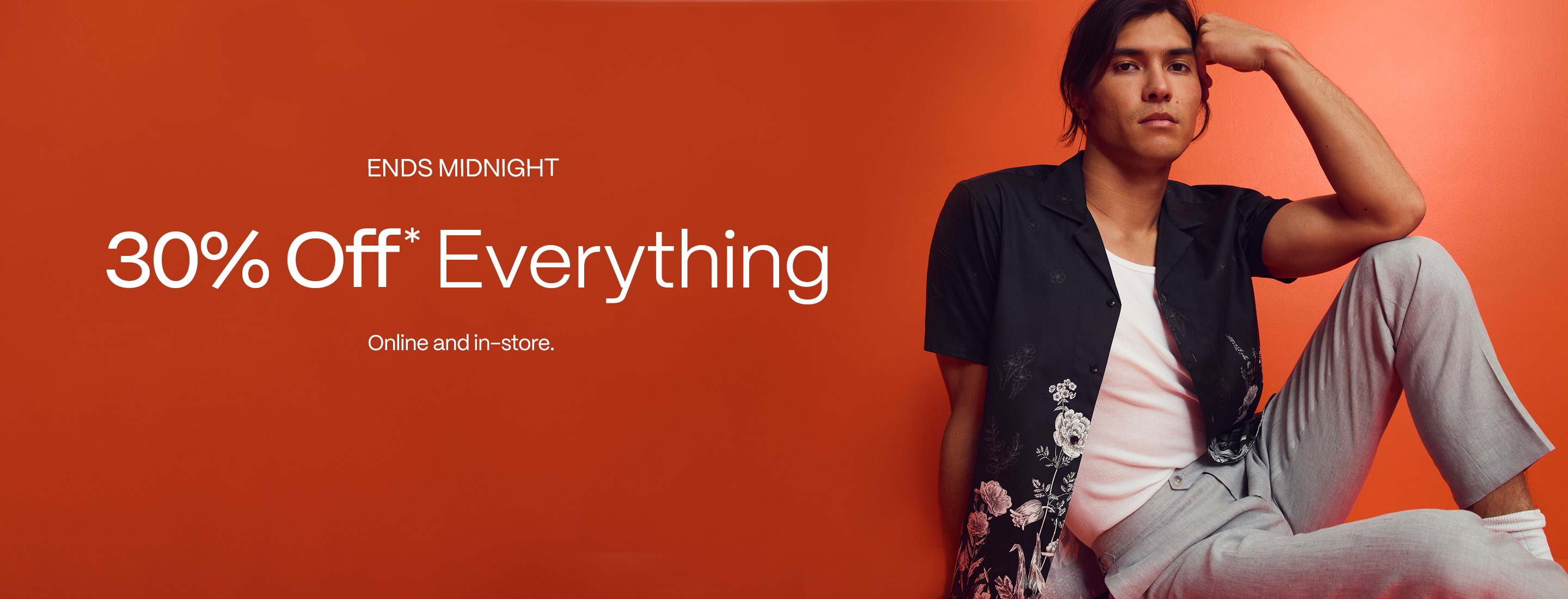 Cyber Sale | 30% Off Everything | Ends Midnight