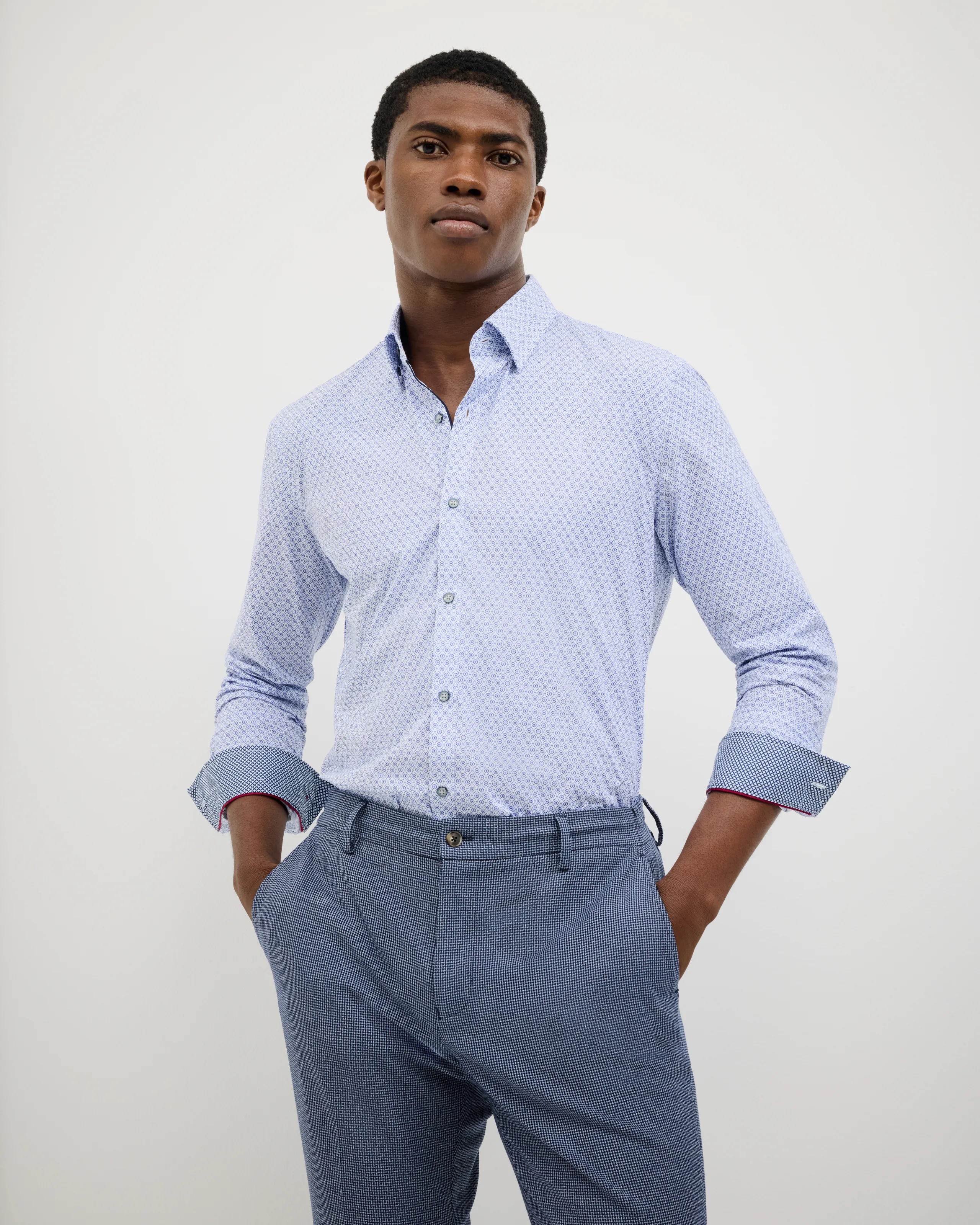 Politix Jacob Geo Print Shirt