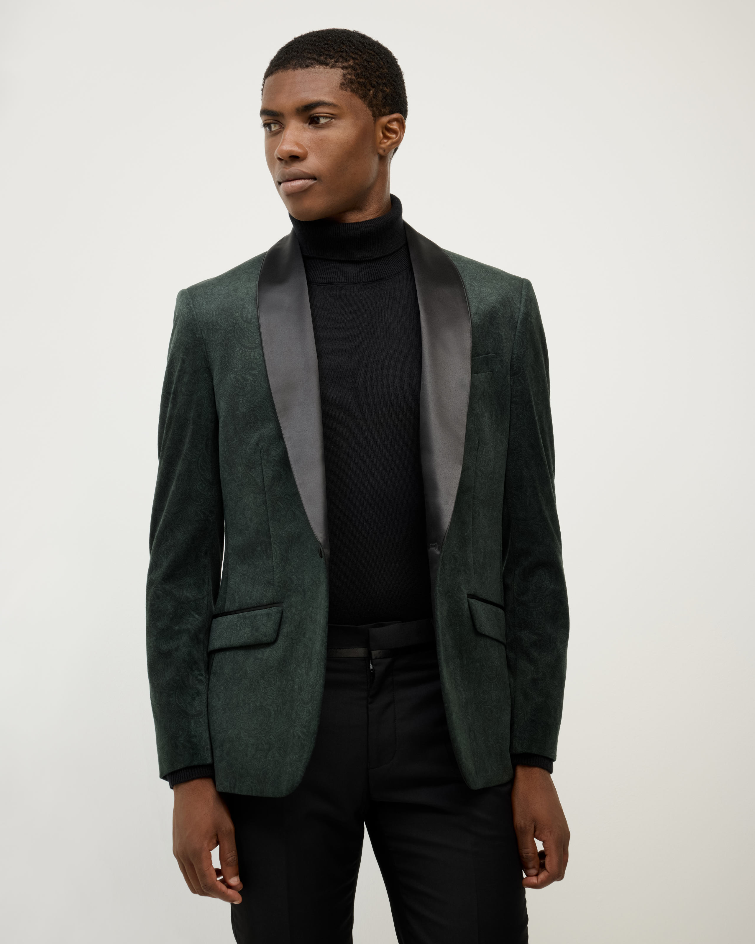 Politix Lovett Velvet Tuxedo Jacket