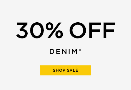30% Off Denim. Shop Sale.