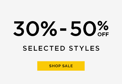 30%-50% Off Selected Styles. Shop Sale.